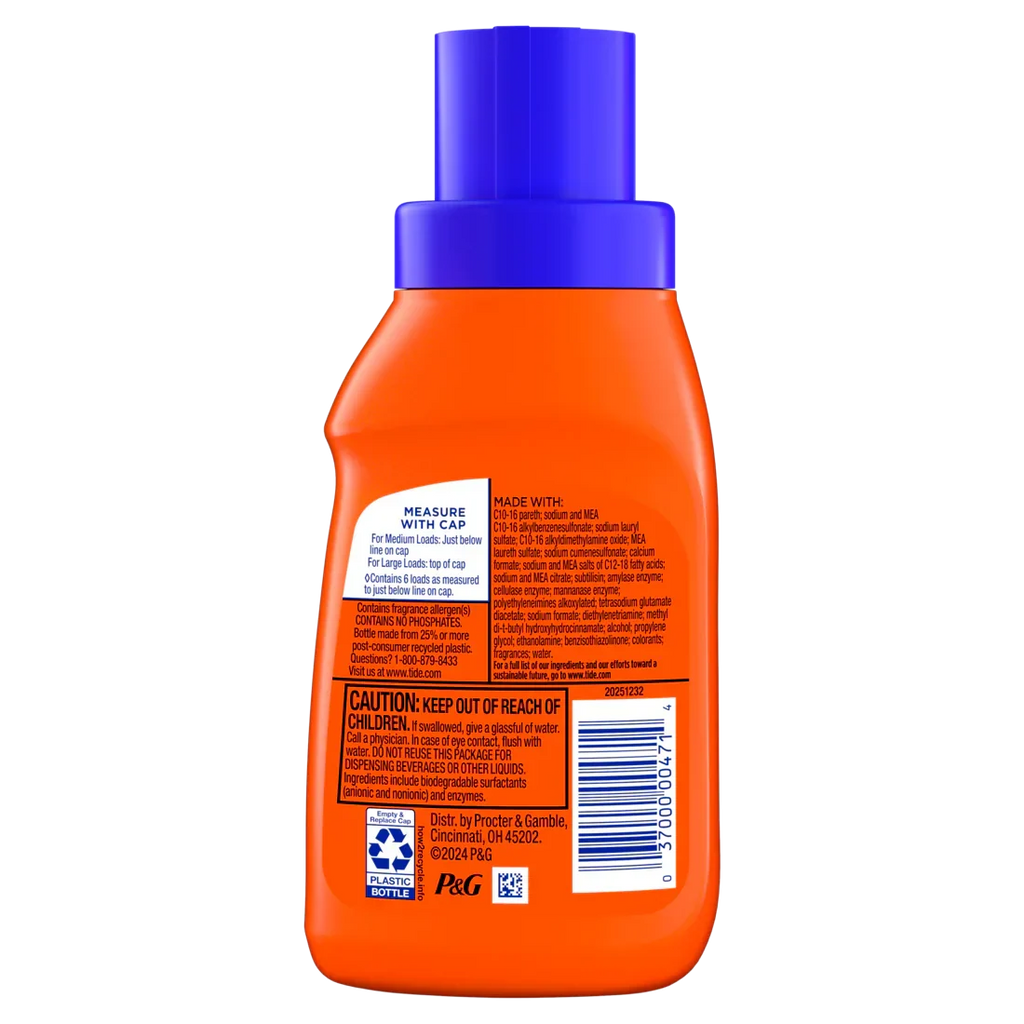 Tide Liq. 2X Original 6-loads - 10oz/12pk - Grocer wholesale