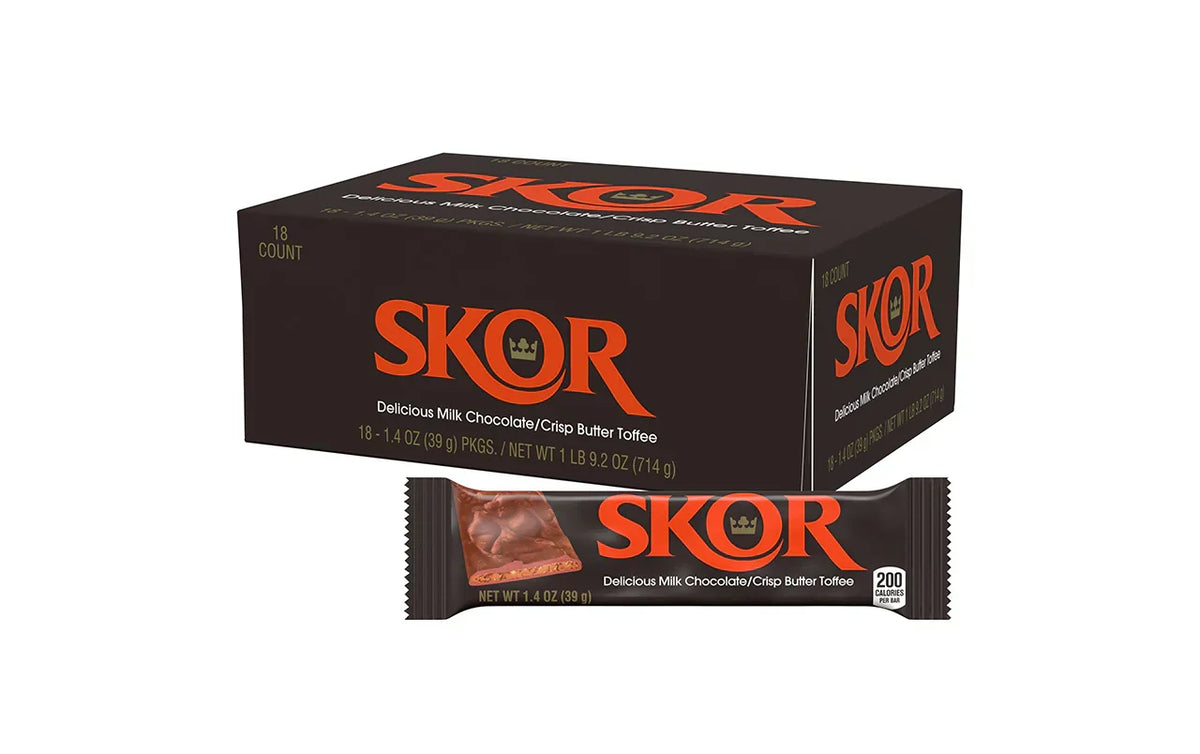 Skor Bar Chocolate 18ct - Grocer wholesale