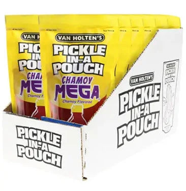 Van Holtens Jumbo Chamoy Mega Pickle Pouches 12ct - Grocer wholesale
