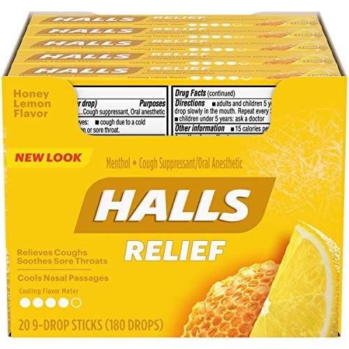 Halls Stick Honey Lemon 20 Per Box - Grocer wholesale