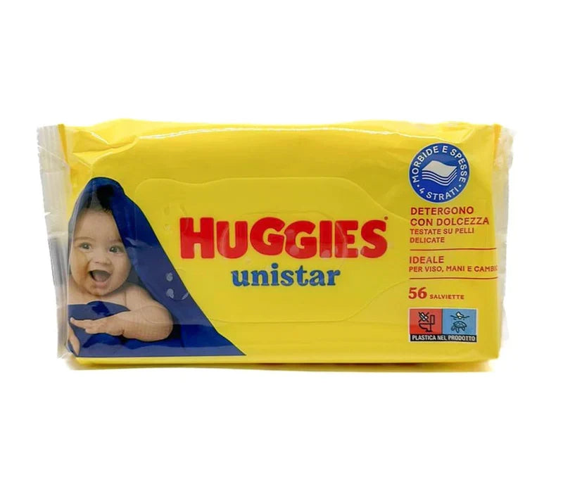Huggies Baby Wet Wipes Unistar - 56ct/10pk - Grocer wholesale