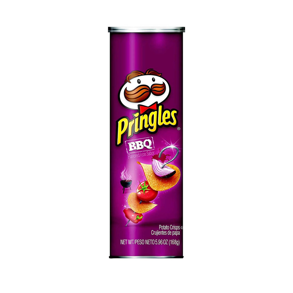 Pringles BBQ Potato Crisps — 5.96 oz Full Size Cans, 14 Count | Bulk & Wholesale - Grocer wholesale