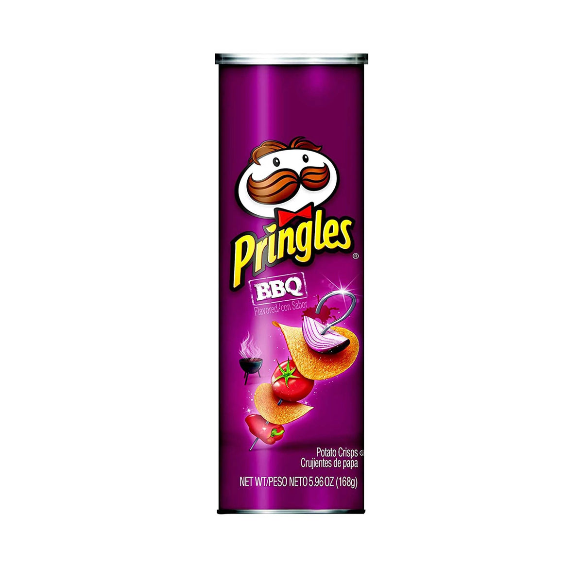 Pringles BBQ Potato Crisps — 5.96 oz Full Size Cans, 14 Count | Bulk & Wholesale - Grocer wholesale