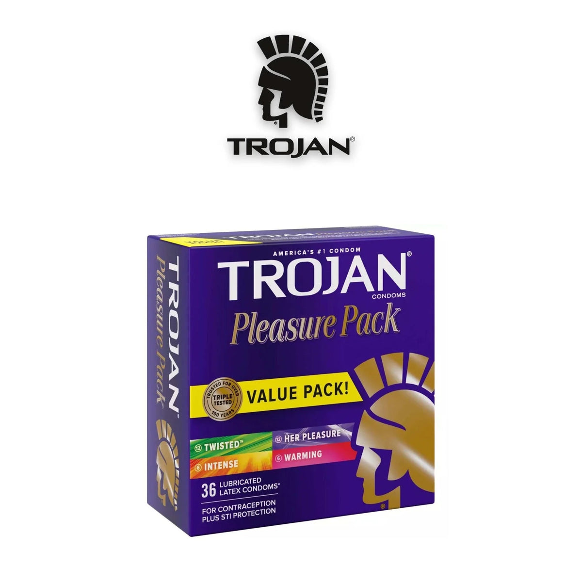 Trojan Condom 3pk- 6ct - Grocer wholesale
