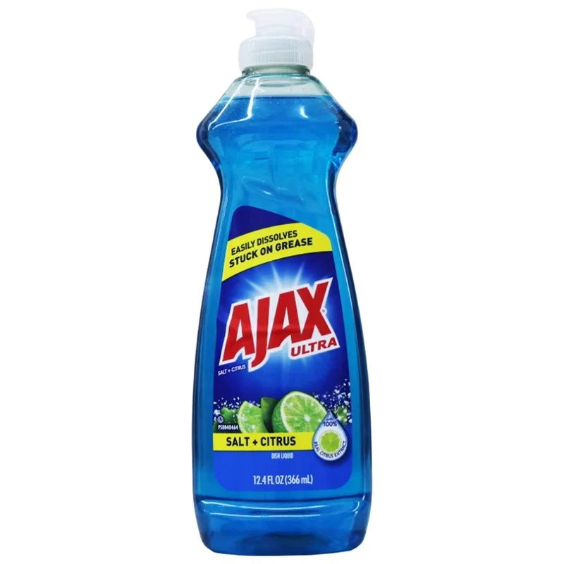 Ajax Dish Liquid Soap Salt & Citrus Scent - 12.4oz/20pk - Grocer wholesale