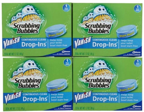 Vanish Toilet Tabs Scrb Bubbles Single Bag - Grocer wholesale