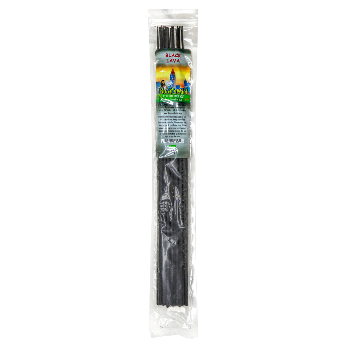 Black Lava Hand-Dipped Incense - Blunt & Mild®