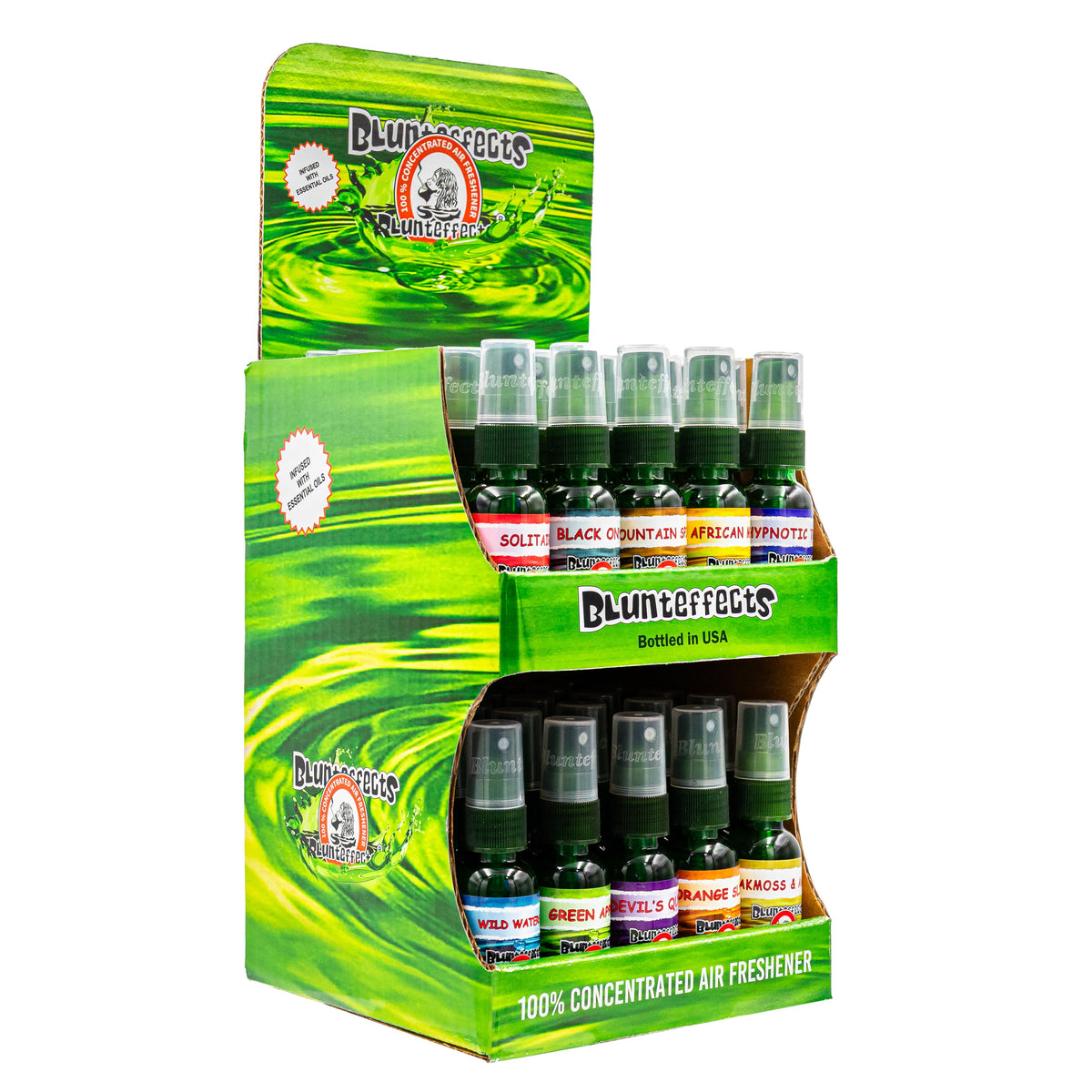 Blunteffects®1 oz. Spray Air-Fresheners Display - 50 COUNT