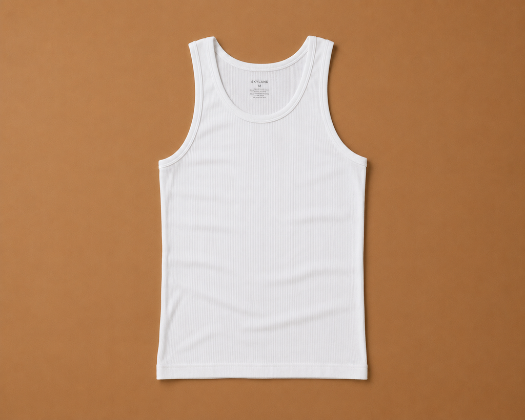 A-Shirts — Ribbed Cotton Tank Top Undershirts (Wholesale & Bulk)