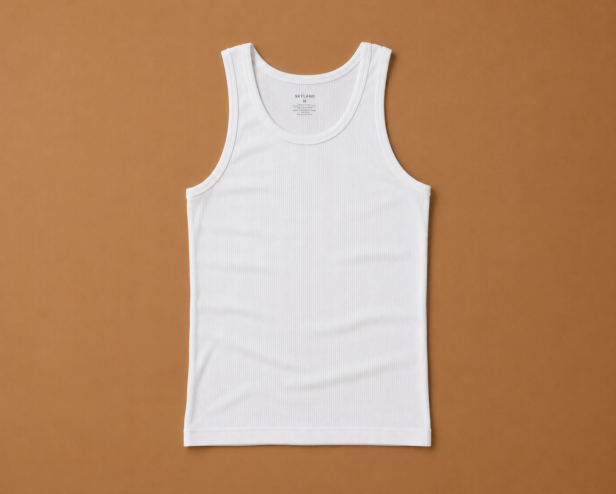 A-Shirts — Ribbed Cotton Tank Top Undershirts (Wholesale & Bulk)