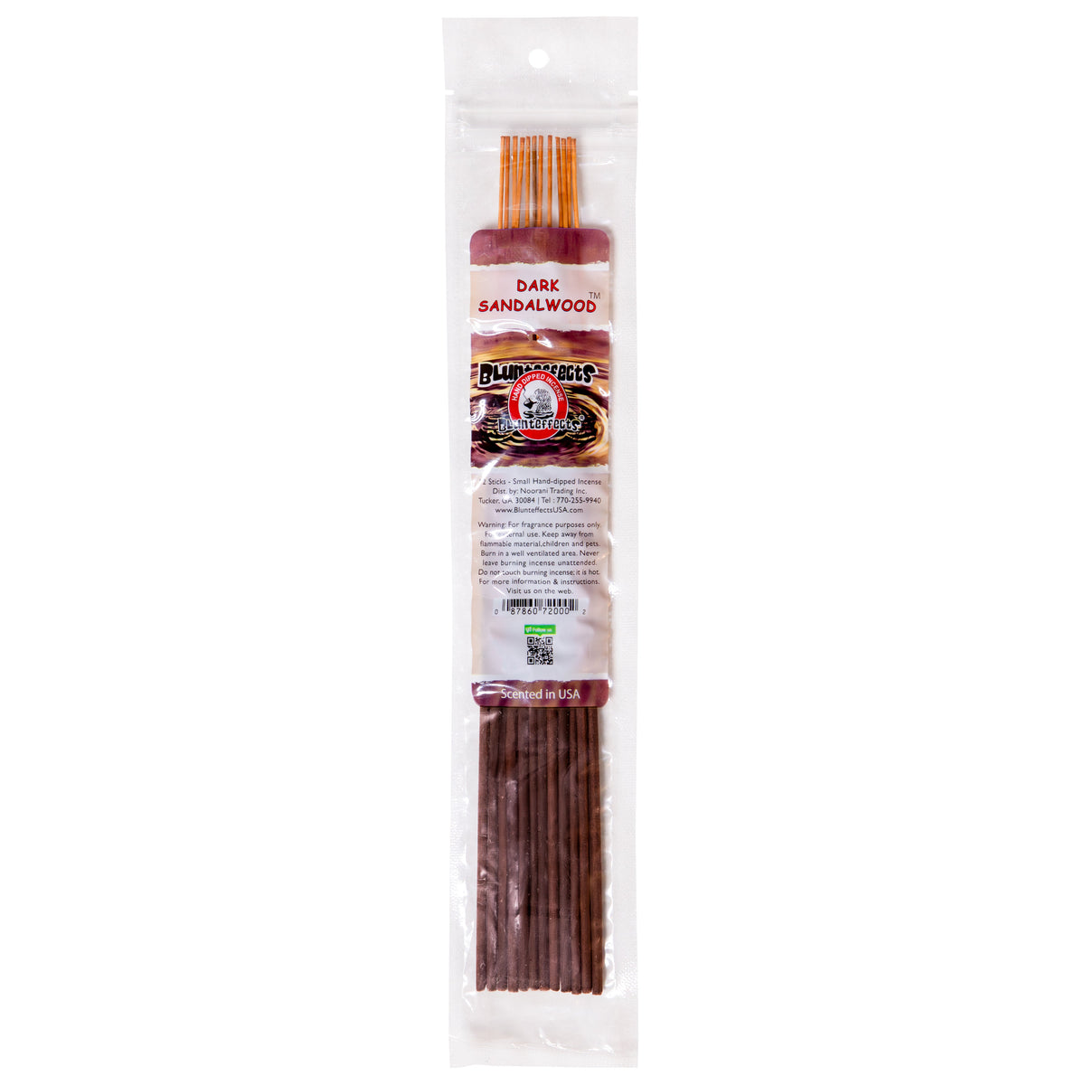 Dark Sandalwood Hand-Dipped Incense
