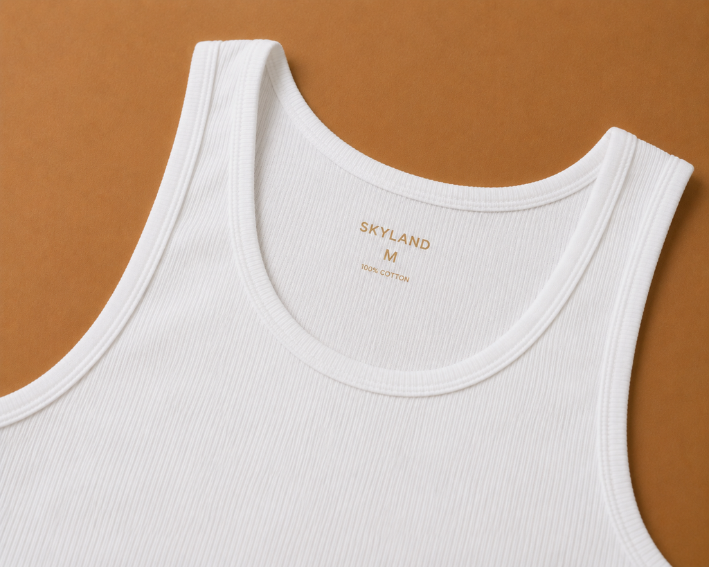 A-Shirts — Ribbed Cotton Tank Top Undershirts (Wholesale & Bulk)
