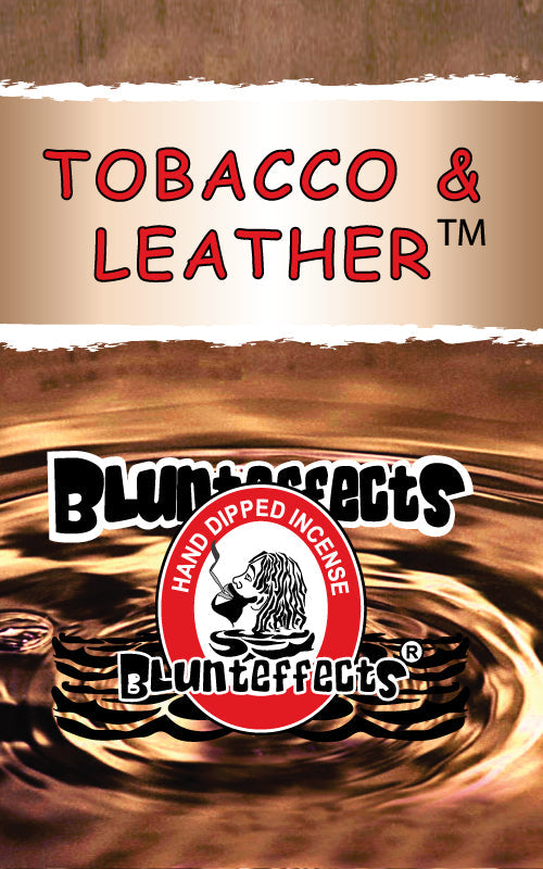 Tobacco & Leather Hand-Dipped Incense