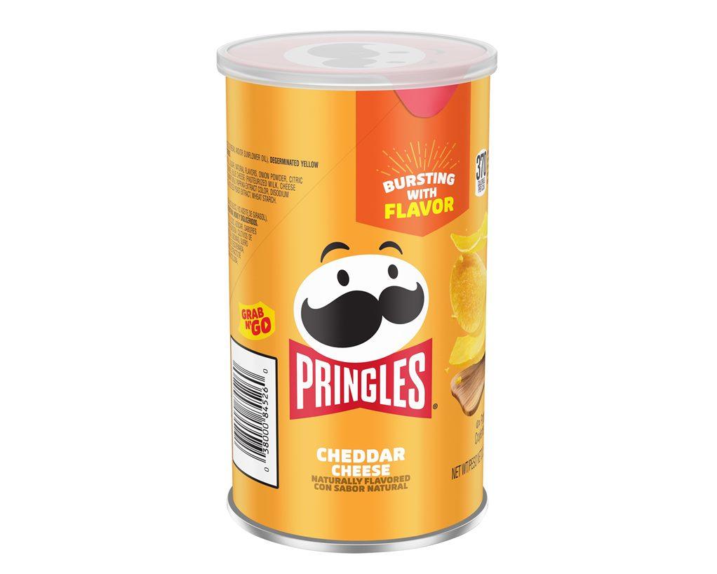 Pringles Cheddar Cheese Potato Crisps — Grab n' Go 2.5 oz Cans | Bulk & Wholesale - Grocer wholesale