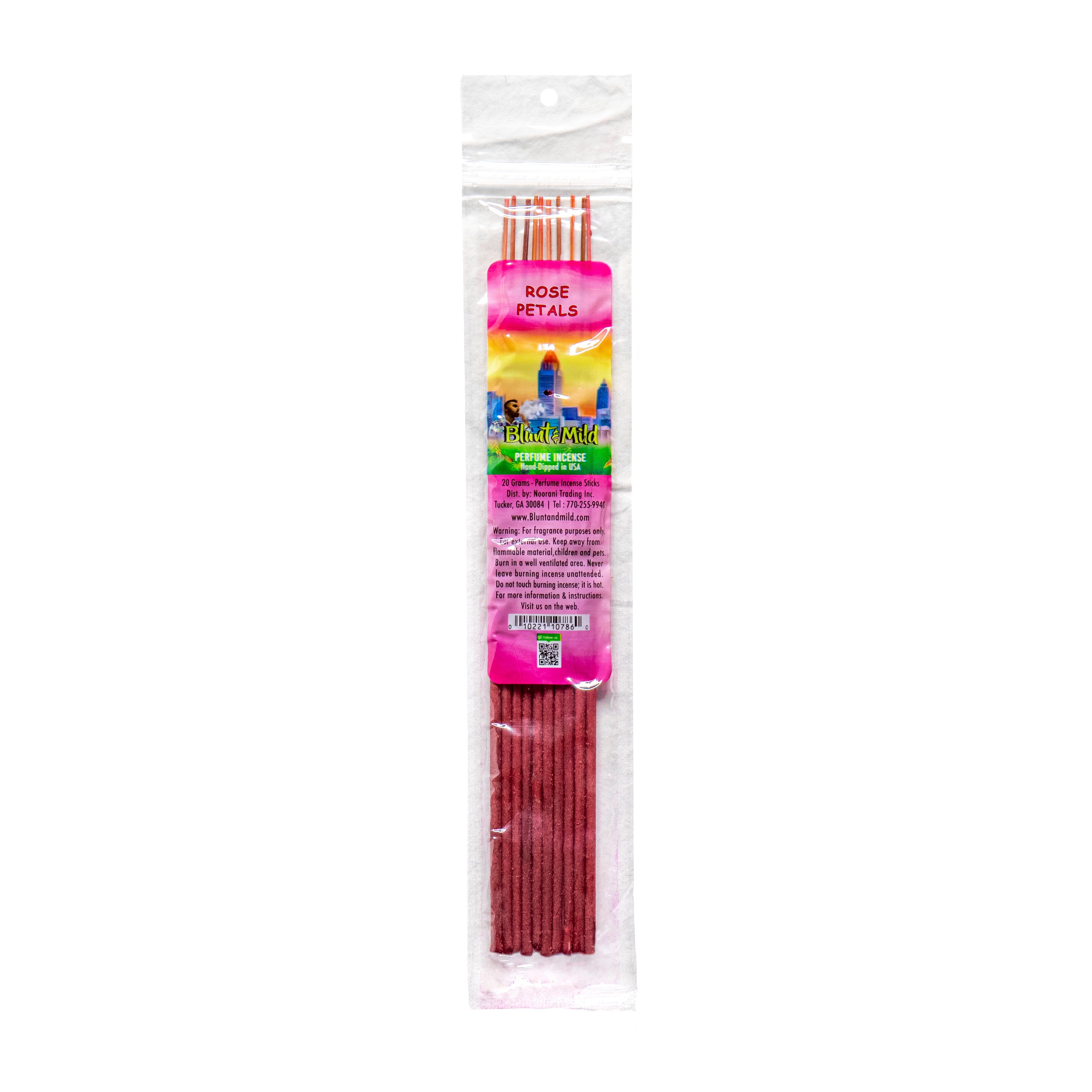 Rose Petals Hand-Dipped Incense - Blunt & Mild®