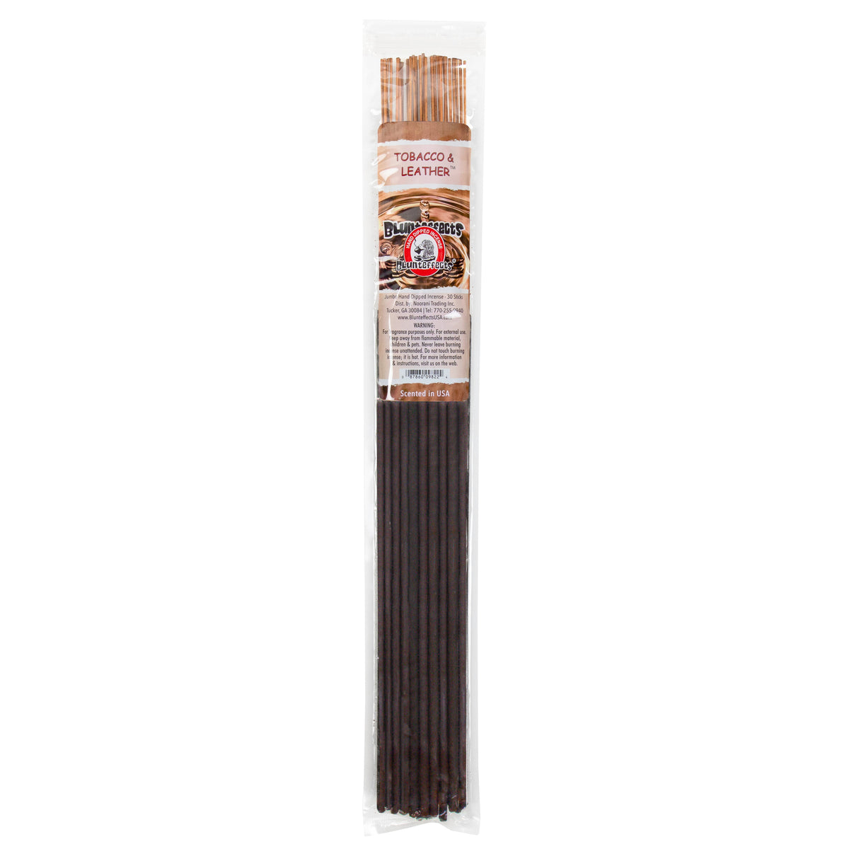Tobacco & Leather Hand-Dipped Incense