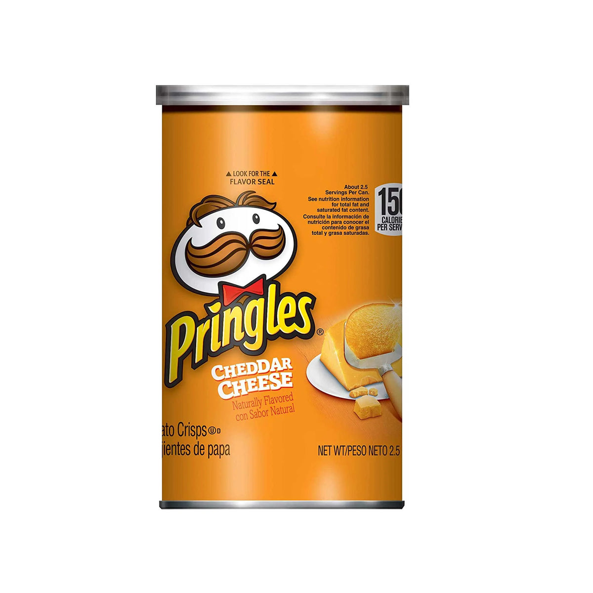 Pringles Cheddar Cheese Potato Crisps — 2.5 oz Grab n' Go, 12 Count | Bulk & Wholesale - Grocer wholesale