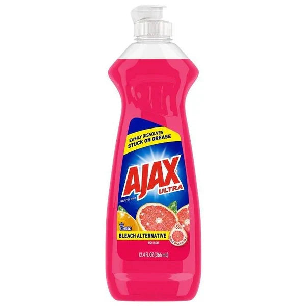Ajax Dish Liquid Soap Grapefruit Scent - 12.4oz/20pk - Grocer wholesale