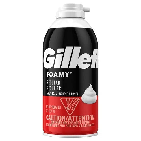 Gillette Shaving Foamy 11 oz Single Box - Grocer wholesale