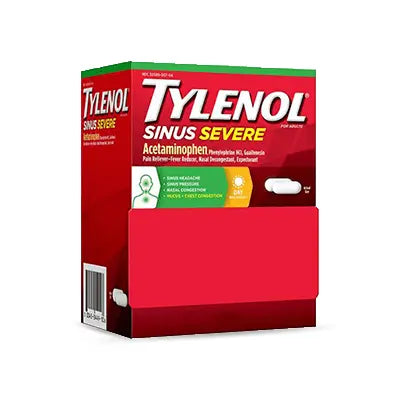 Tylenol Sinus Severe Daytime Caplets 24ct | Wholesale Case - Grocer wholesale