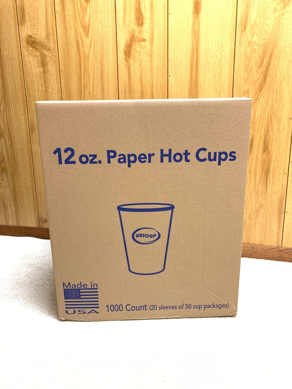 Paper hot cups 10oz, 12oz, 16oz 1000ct - Grocer wholesale
