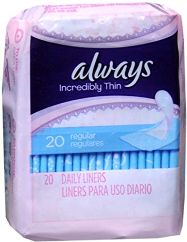 Always Liner Unscented 20ct Single Bag - Grocer wholesale