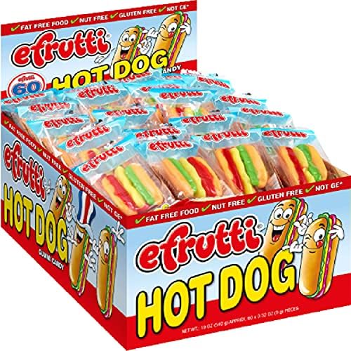 eFrutti Hot Dog Gummis 60 Pack, 19 Ounce - Grocer wholesale