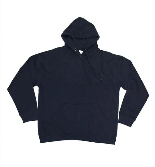 Adult Hooded Pullover Black 8.5oz - Small to XL - Grocer wholesale
