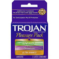 TROJAN Condom Pleasure Pack 3s 6 Per Package - Grocer wholesale