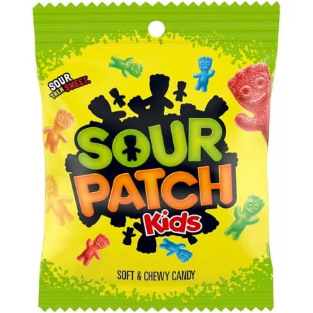 Sour Patch Kids Original Soft & Chewy Candy, 4 oz - 3.6 oz - Grocer wholesale