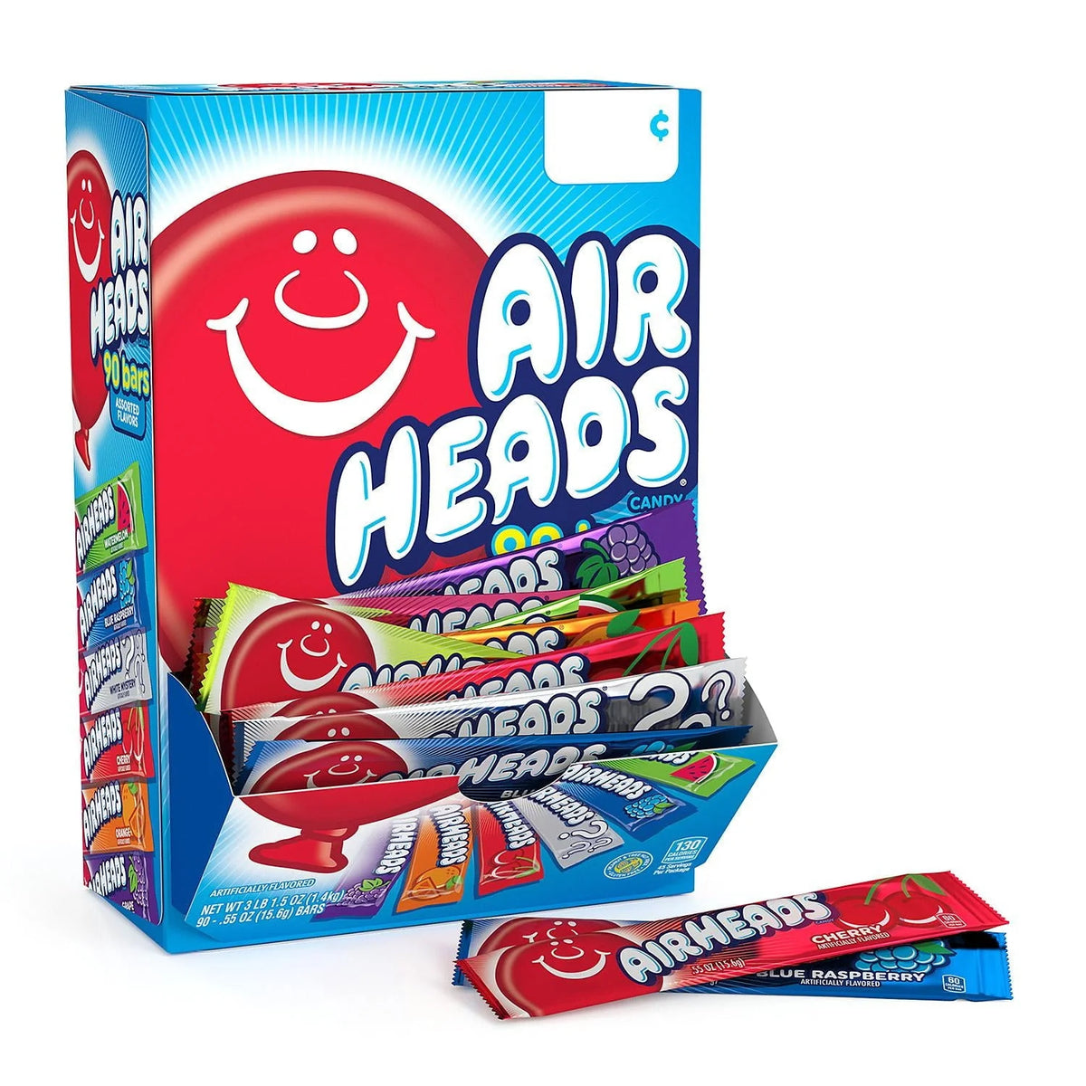 Airheads Variety Box, Pack of 90 Bars - Grocer wholesale