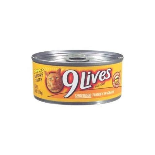 9Lives Turkey Dinner Wet Cat Food 5.5 oz | Wholesale Case of 24 - Grocer wholesale