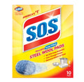 S.O.S. Steel Wool Soap Pads -10ct/6pk - Grocer wholesale