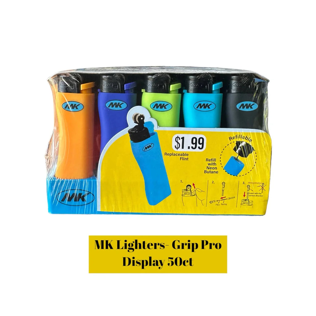 MK Lighter Classic Grip 50ct - Grocer wholesale