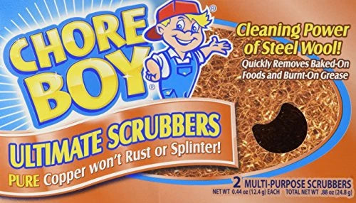 CHORE BOY Boy Copper Pads 2ct Single Box - Grocer wholesale