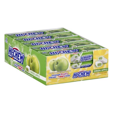 Hi Chew Stick Green Apple 1 76 Ounce Pack of 15 - Grocer wholesale