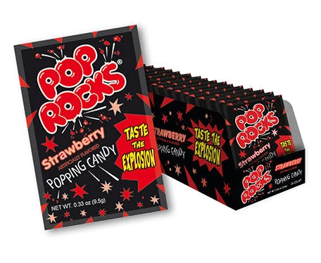 Pop Rocks Strawberry (24 Packs Per Box) - Grocer wholesale