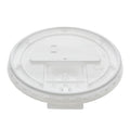 Himson white tear back coffee cup lid 10-20oz 1000ct - Grocer wholesale