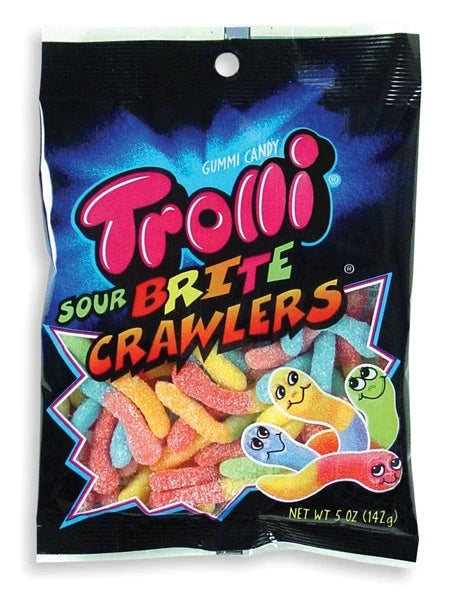 Trolli Brite Crawlers 4.25oz Bag - Grocer wholesale