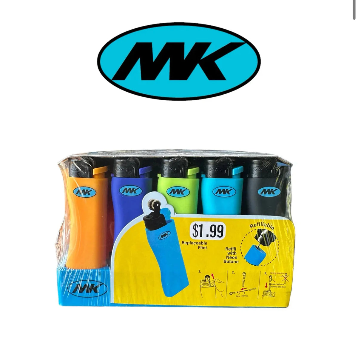 MK Lighter Classic Grip 50ct - Grocer wholesale