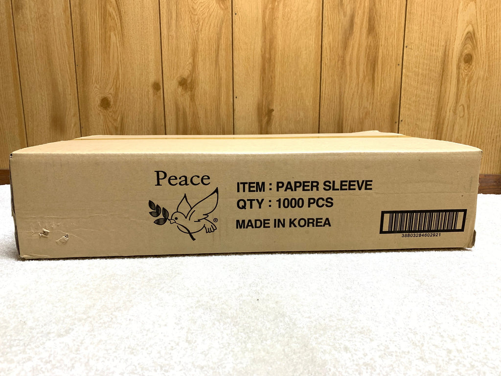 Peace paper cup sleeves 1000pcs - Grocer wholesale