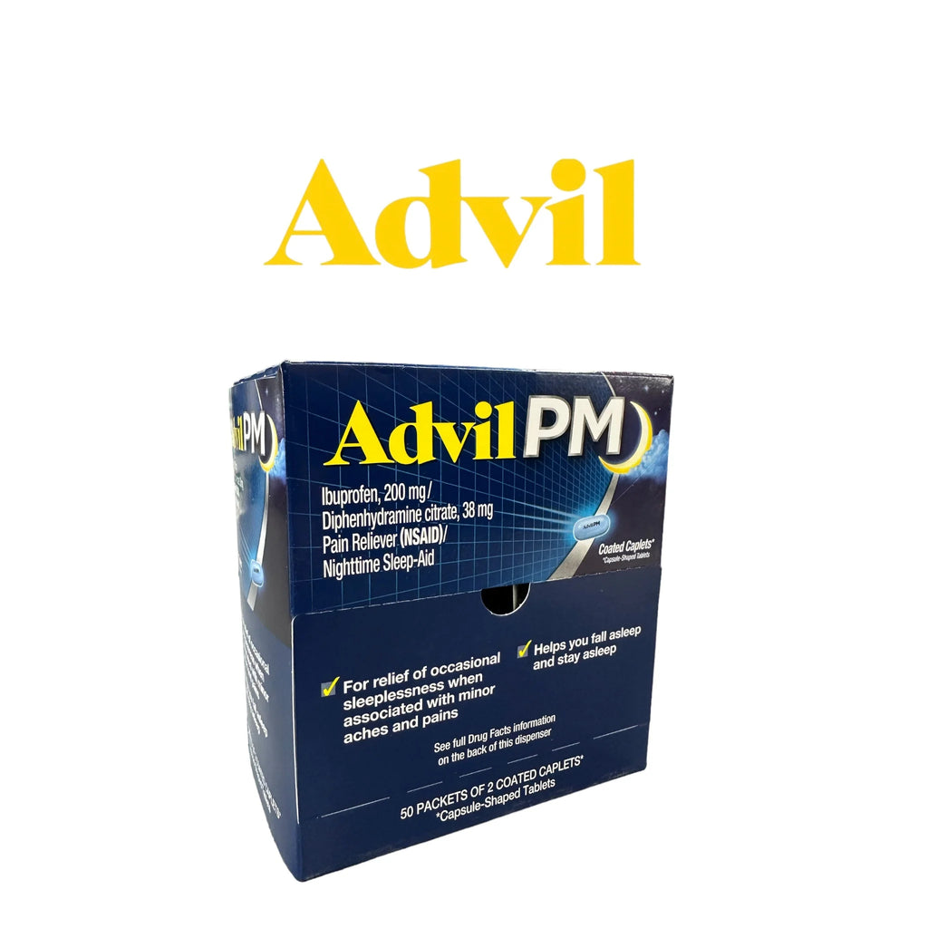 Advil PM Caps 2pk- 50ct - Grocer wholesale