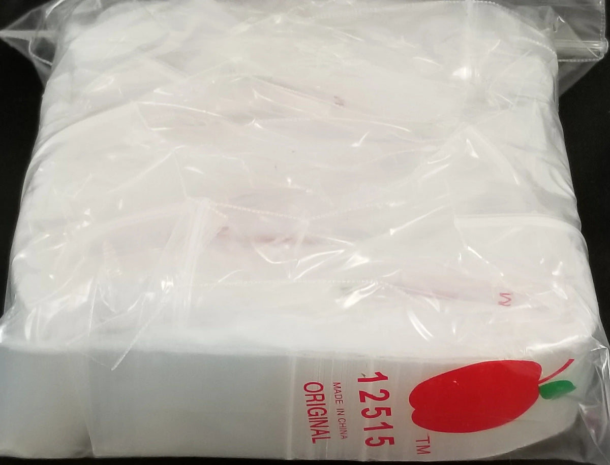 12515 Original Apple Bags 1.25" x 1.5"- CLEAR - Grocer wholesale