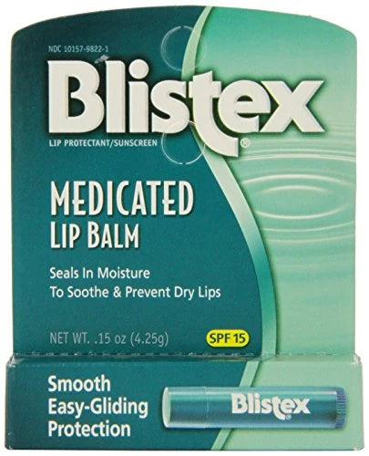Blistex Medicated Lip Balm . 15 oz Single Bag - Grocer wholesale