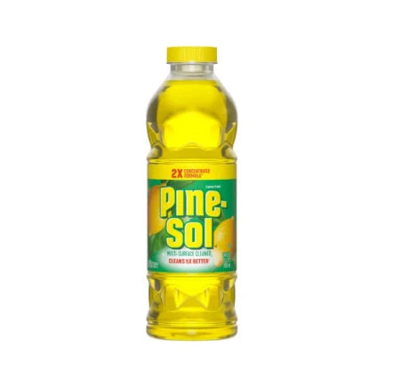 Pine-Sol Cleaner Citric Acid Formula Lemon Scent - 24oz/12pk - Grocer wholesale