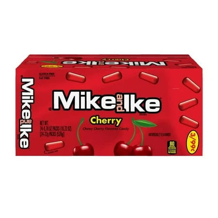 Mike and Ike Cherry 0.78 oz. Box - Grocer wholesale