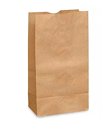 Himson #2 kraft grocery bags 500pcs - Grocer wholesale