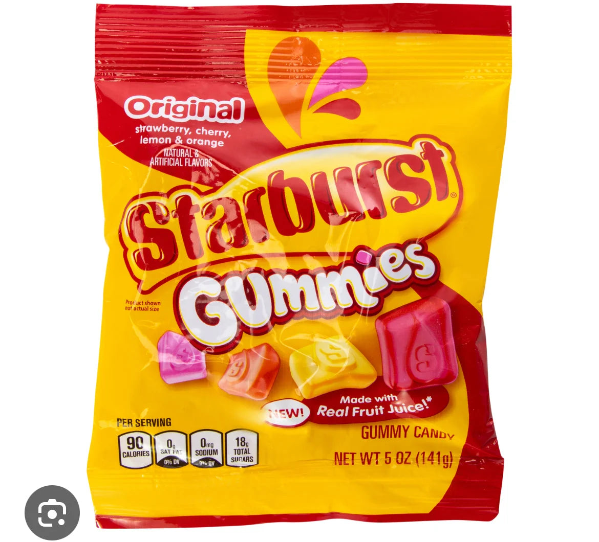 Starburst Gummies Original 5oz bag 12pck - Grocer wholesale