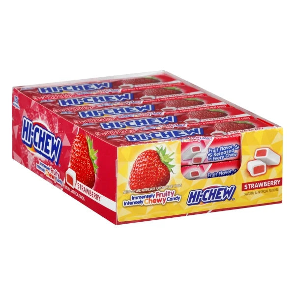 Hi-chew Fruit Chews 1.76 Oz Strawberry Wholesale - Grocer wholesale