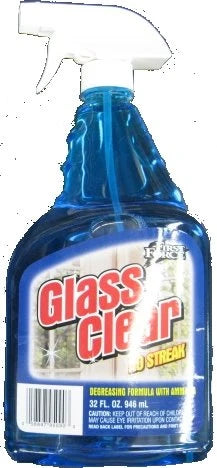First Force Glass Cleaner 32 oz Trigger Spray | Wholesale Case of 12 - Grocer wholesale